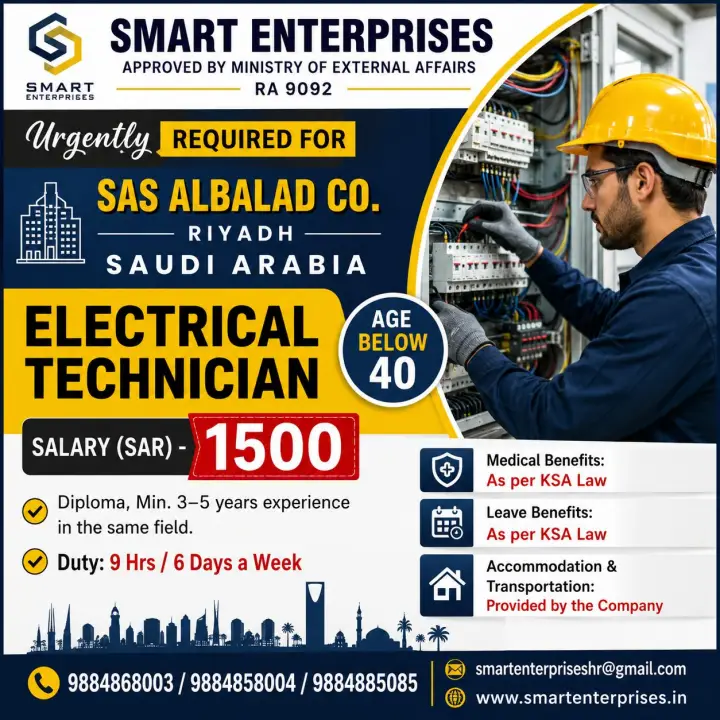 Recruitment Disclaimer – Important Notice for Job Seekers Before applying, please read the job advertisement carefully to understand the vacancies, required qualifications, and experience. Avoid making any advance payments to recruiters. Any payments should only be made after visa processing is confirmed.Jobs Our platform is not directly involved in recruitment or selection. We strongly recommend applicants to verify the authenticity of recruiters and check the credibility of prospective employers before making financial transactions. This recruitment disclaimer is provided to ensure transparency and safeguard job seekers from fraudulent activit