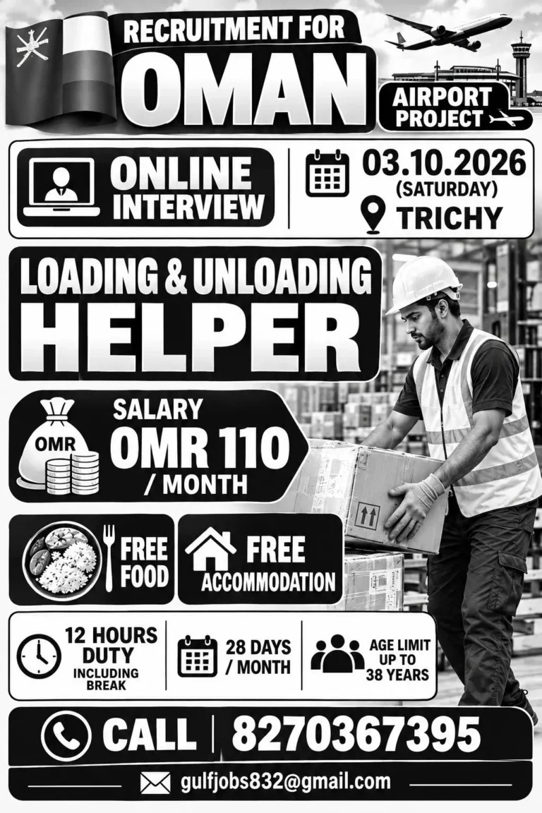 Oman Recruitment 2026