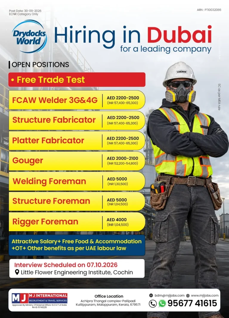 Drydocks World Dubai Recruitment 2026